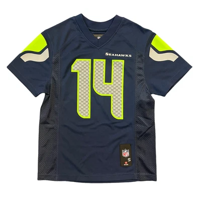 £19.99 • Buy Seattle Seahawks NFL Jersey (Size 8 Years) Kid's Home Top - Metcalf 14 - New