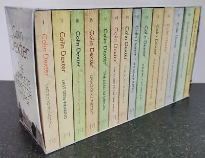 The Complete Inspector Morse - Colin Dexter  14 Paperback Collection Box Set • £12.49