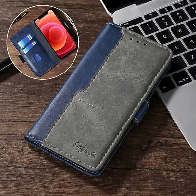 Magnetic Leather Wallet Flip Cover Case For Oppo F7 F7 Youth A3 A12E R15 R15 Pro • $14.87