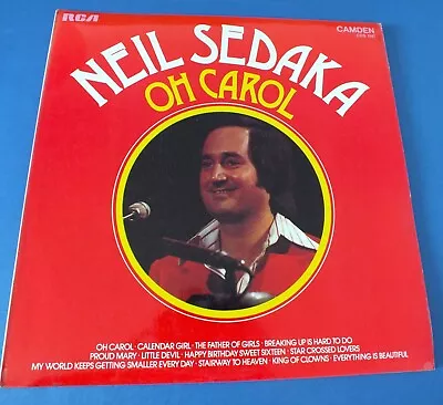 NEIL SEDAKA OH CAROL. LP. CatNo:CDS 1147. Excellent • £7.49