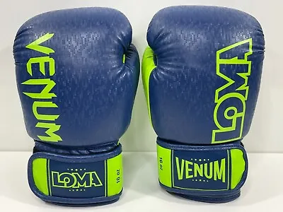 VENUM  LOMA  Bensam Lomachenko Boxing Gloves 16 Oz Blue Grreen Limited Edition • $149.99