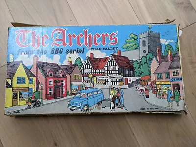 'The Archers' Board Game - Vintage Chad Valley 1960s G182R BBC Made In England • £29.99