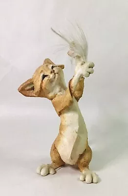 Vintage Country Artist A Breed Apart Ginger Cat / Kitten Figurine “Fluffy” • £29