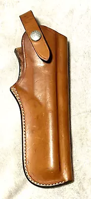 Bianchi Tan Leather #89 Holster - Vintage Rh Ruger Mark I & Ii .22 Automatic • $45.95