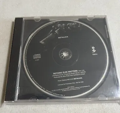 Metallica Nothing Else Matters Promo CD Single Like New • $25