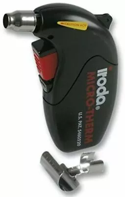 Gas Heat Gun Iroda MJ-600 Micro-Jet Cordless Refillable Butane Hot Blow Torch • £19.65