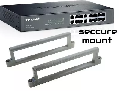 Wall Mount Bracket Holder For TP-Link TL-SG1016D 16-Port Gigabit Switch • £12.28