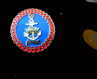 £5 • Buy Royal Navy-  Wrns Lapel Badge ( Remembrance Day)
