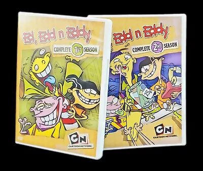 2006-07 Ed Edd N Eddy Complete Season One & Two (4) DVD Disc Bundle *LIKE NEW* • $39.99