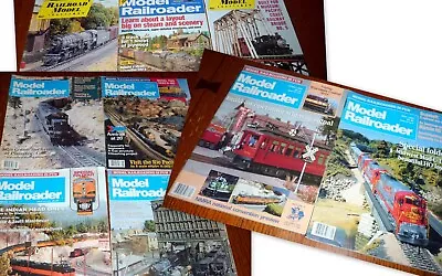 Craftsman Lot Of 9   Railroader Magazine & Railroad Model April 1992 - Sept 2012 • $23.92