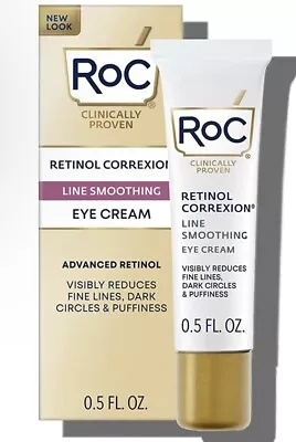 Roc Retinol Correxion Line Smoothing Eye Cream Advanced Retinol 0.5 OZ (15 ML) • $14