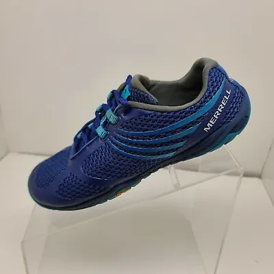 MERRELL J32570 Pace Glove 3 Royal Blue Racer Running Shoes - Women's Size 7 • $23.99
