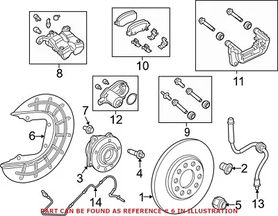 Genuine OEM Mopar Rear Brake Dust Shield For Jeep Compass • $23.23