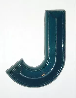 FOX FULLERTON Vintage Plastic Letter  J   Movie Theater Marquee Sign Letter  • £9.50