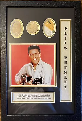 Elvis Presley Very Rare Authentic Personally Owned Items (three Items) Coa • $999.99