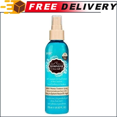 $7.87 • Buy Hask Hawaiian Sea Salt Makin Waves Texture Spray, Sulfate & Paraben Free, 6 Oz