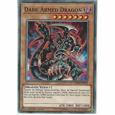 SDSH-EN014 Dark Armed Dragon | 1st Edition Common Card YuGiOh Shaddoll Showdown • £0.99