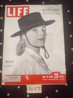 Life Magazine / July 10 1950 / Miroslava In The Brave Bulls / John Marin / Korea • $4.98