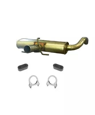 GOLF JETTA CABRIO ABA Engine OE Style Middle Muffler With Clamps & Hangers • $127