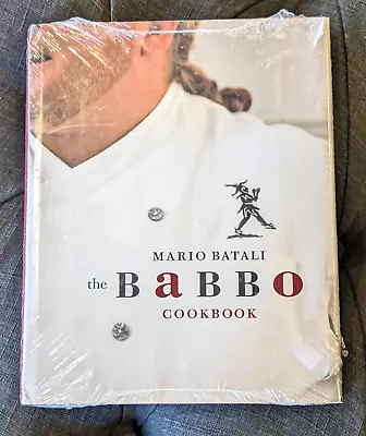 Mario Batali The Babbo Cookbook 2002 Italian Cuisine Hardback Sealed NOS • $30