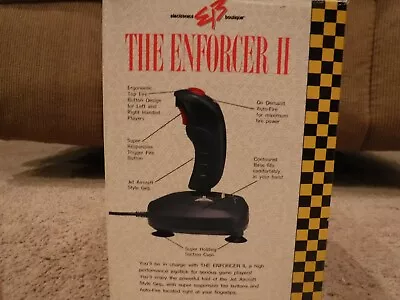 Joystick Controller ✈️ The Enforcer 2 Electronic Boutique Analog PC Jet Aircraft • $15