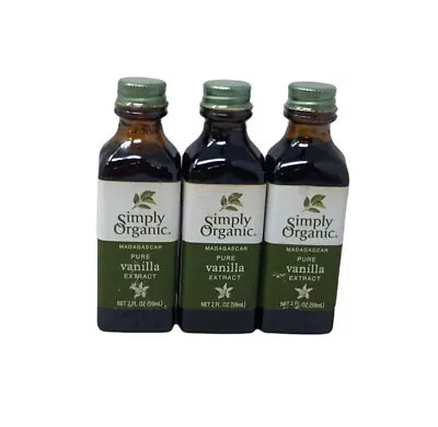 3pk Madagascar Pure Vanilla Extract - 2oz By Simply Organic(Z4) • $24.99