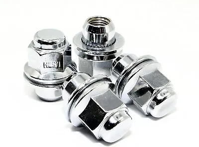 10 OEM Factory Lug Nuts Chrome For Toyota Lexus 12x1.5 Fits Mag Flat Seat Wheel • $17.95