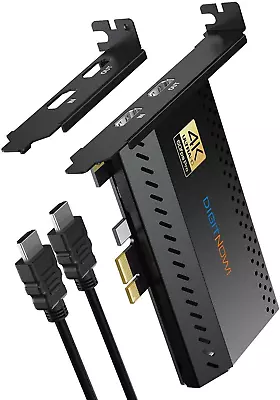 DIGITNOW PCIe Video Capture Card 4Kp60 Live Gamer 4K Pro HDMI Input/Output • $89