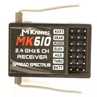 2.4Ghz 6-Channel MK610 Receiver For Spektrum Dx5e Dx6i Dx7 AR6100 Transmitter • $24.96