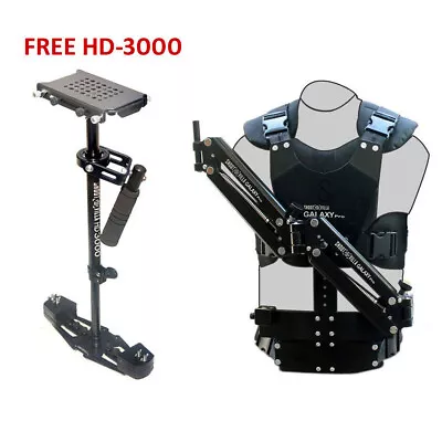 Galaxy Pro Dual Arm Body Mount Vest FREE HD-3000 Steadycam Stabilizer Shootvilla • $390