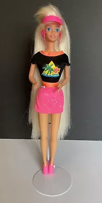 Vintage Mattel 1993 Glitter Hair Barbie Doll Blonde Hair #10965 • $54.99