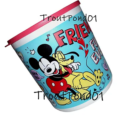 Tupperware Mickey Mouse Pluto Dog Basic Bright Canister 14 C Disney Fur Friends • $32.99