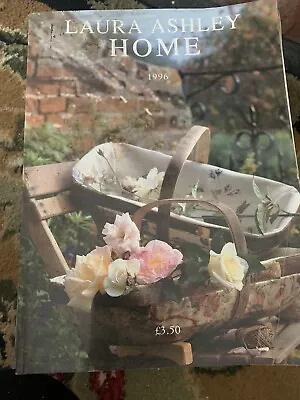 Laura Ashley Home Catalogue 1996  Vintage Interiors Soft Furnishings Chintz • £15