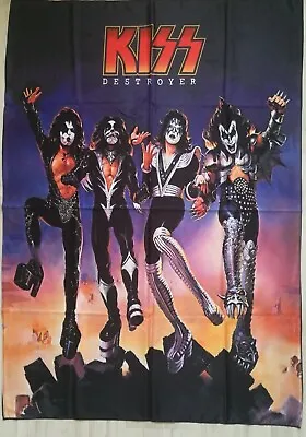 KISS Destroyer 5x3 Ft Fabric Poster Album Cover Flag Banner • $14.40