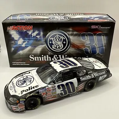 Action Racing 2005 Monte Carlo #30 Smith Wesson Tribute To Law 1/24 Scale MIB • $34
