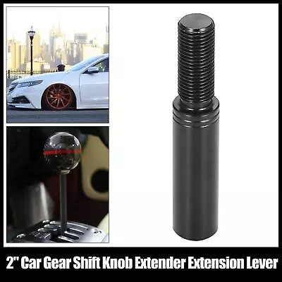 2  M12X1.25 Aluminum Car Gear Shift Knob Extender Extension Lever For Subaru WRX • $12.99