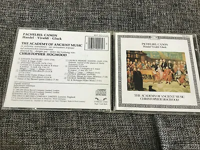 Aam Pachelbel Händel -  Canon / Concerti  [CD Album] Hogwood • £7.16