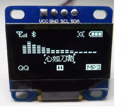 $3.65 • Buy 0.96  I2C IIC SPI Serial 128X64 White OLED LCD LED Display Module For ArduinBig