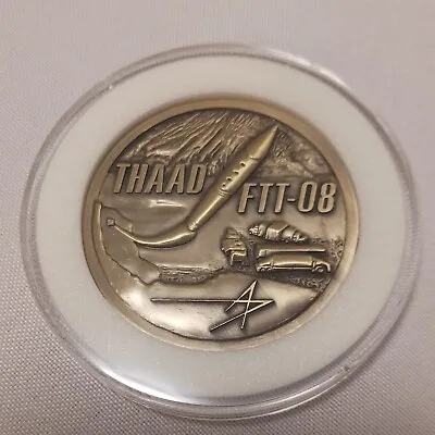 Lockheed Martin 2007 THAAD FTT-08 Pacific Missile Range Facility Challenge Coin • $49.99