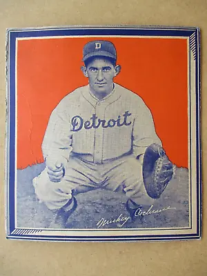 $39.95 • Buy 1935 Wheaties MICKEY COCHRANE SERIES 1 CARD/ CEREAL BOX PANEL Detroit Tigers