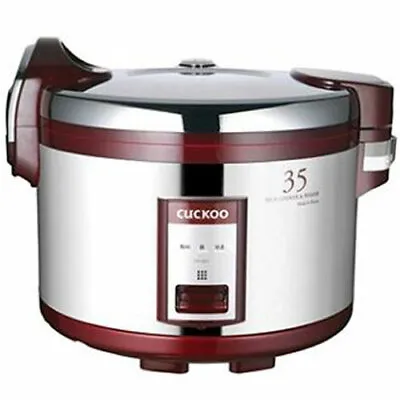 $379.98 • Buy Auscrown Cuckoo 6.3L / 35 Cup Commercial Electric Rice Cooker Heavy Duty CR3521