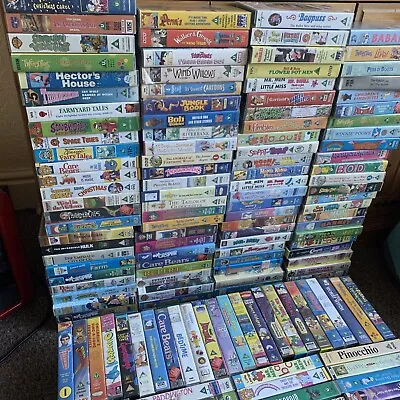 £6.99 • Buy Kids Children's VHS Video Tapes Choose Any 3 For Less Than £10 Pick & Mix