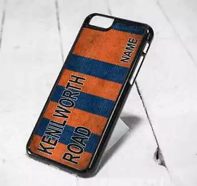 Luton Town Personalised Phone Case - Grunge Bar Scarf Style - Hard Plastic Case • £7.95