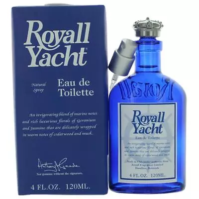 Royall Yacht By Royall Fragrances 4 Oz Eau De Toilette Spray For Men • $54.49