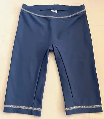 MINI BODEN Boys Sz 5-6 Swim Stretch Blue Swim Suit • $7.99