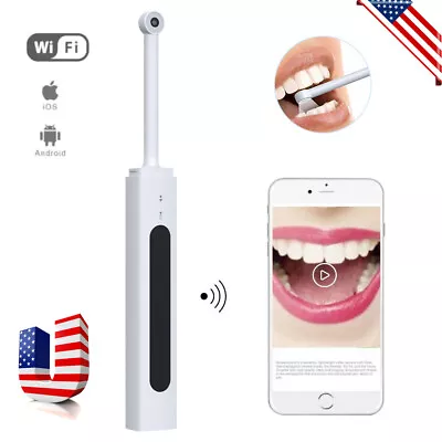 Dental Wireless Intraoral Camera 8 LED Light HD Wifi Oral Camera Endoscope • $59.99