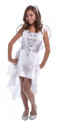 Nativity Angel Gabriel Fancy Dress Costume Christmas Girls Outfit New. 14-16 Y • £10