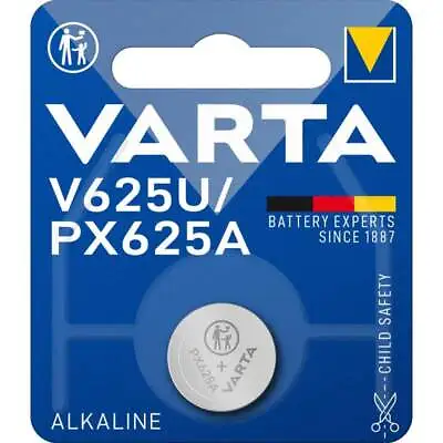 Button Batteries VARTA V625U PX625A LR9 Alkaline IN Lots Or To Unit • £3.43