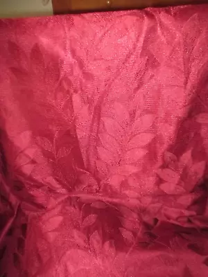 $32 • Buy Red Cranberry Wine Lace Tablecloth 58  X 216  Long Banquet