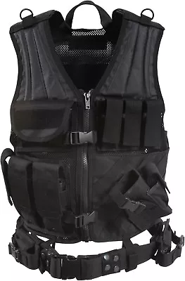 Tactical Vest Military Combat MOLLE Airsoft Painball Army Hunting Shooting SWAT • $105.99